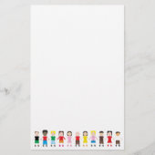 子の行 便箋 (正面)