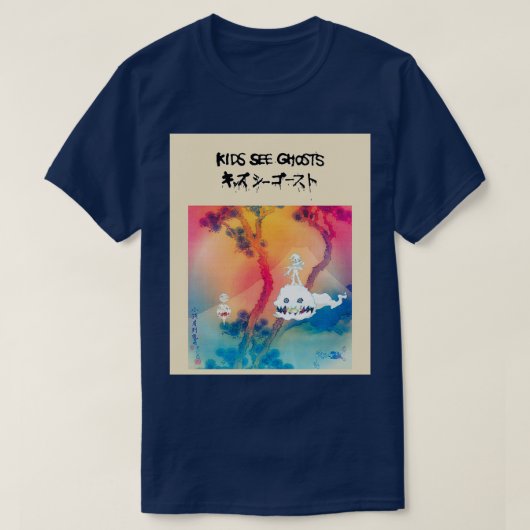 子の表示幽霊たち Tシャツ (デザイン正面)
