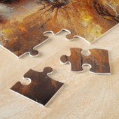 子ぶたを抱える妖精 ジグソーパズル (側面)