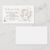 子よくはしゃぐ天書籍依頼ベビー エンクロージャーカード (正面/裏面)