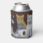 子よくはしゃぐ猫 缶クーラー (缶裏面)