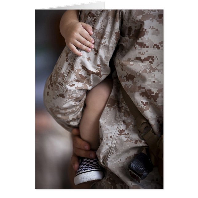 子を擁する海兵隊 (正面)