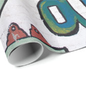 子アルファベット ラッピングペーパー (ロールコーナー)