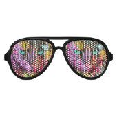 子アートネコ アビエーターサングラス (正面)