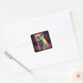 子アート天 スクエアシール (封筒)