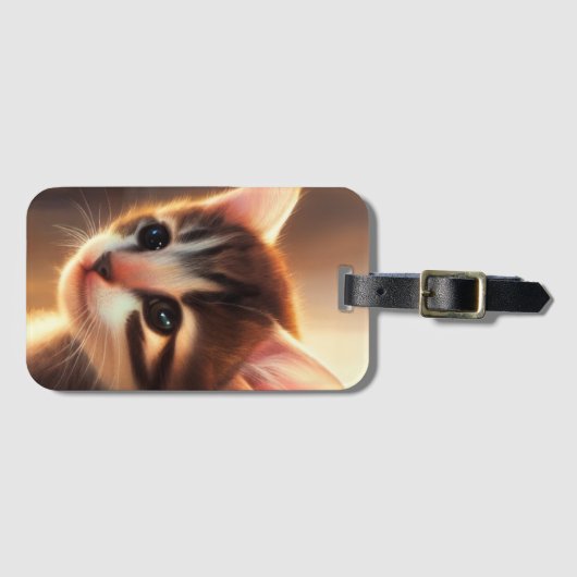 子アート天 ラゲッジタグ (正面横)