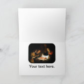 子イエスの崇拝 – ホントスト シーズンカード (内部)