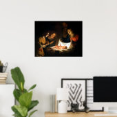 子イエスの崇拝 – ホントスト ポスター (ホームオフィス)