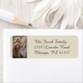 子イエス・リトル・フラワーの聖テリーズ ラベル (インサイチュ)