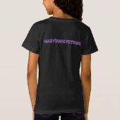 子ウサギのように強く Tシャツ (裏面)