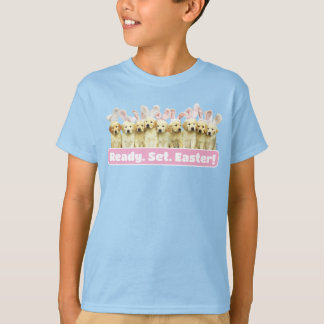 子ウサギの列 Tシャツ