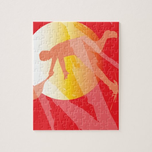 子カスタムども用テニスジグソーパズル ジグソーパズル (縦)