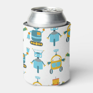 子カラフルロボット 缶クーラー