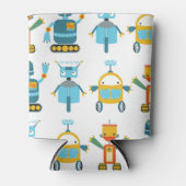 子カラフルロボット 缶クーラー (正面)