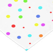 子カラフル供の誕生会 ショートテーブルランナー (コーナー)