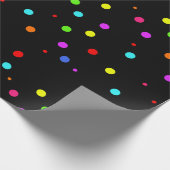 子カラフル供の誕生会 ラッピングペーパー (角)