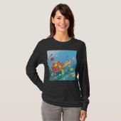 子ガメの絵 Tシャツ (正面フル)