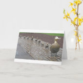 子ガモのための方法を作って下さい カード (黄色い花)