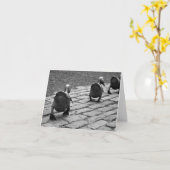 子ガモのための方法を作って下さい カード (黄色い花)