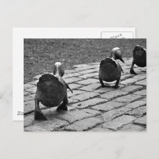 子ガモのための方法を作って下さい ポストカード (正面/裏面)