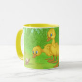 子ガモのマグ マグカップ (正面左)