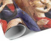 子クリスマス付ヴァージン ラッピングペーパー (ロールコーナー)