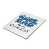 子クール供の贈り物に対すクールるパパ タイル (側面)