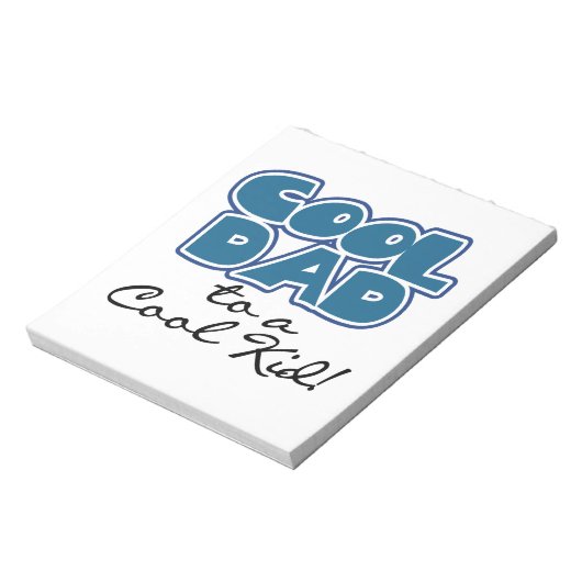 子クール供の贈り物に対すクールるパパ ノートパッド (回転)