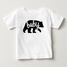 子グマ ベビーTシャツ