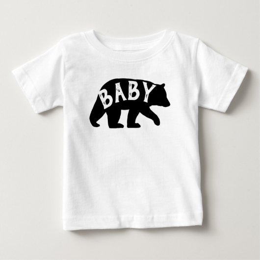 子グマ ベビーTシャツ (正面)