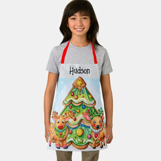 子サイズクリスマス エプロン (インサイチュ)