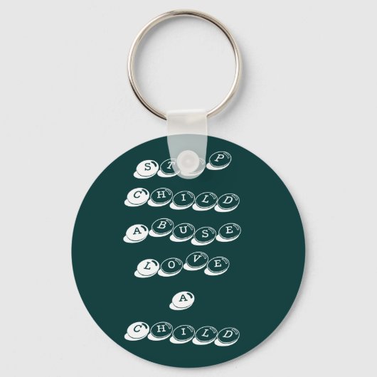 子ストップどもへの虐待 キーホルダー (正面)