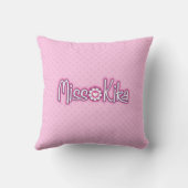 子ネコおよびアイスクリーム-失敗Kikaの枕 クッション (裏面)