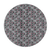 子ネコおよびネズミパターン カッティングボード (正面)