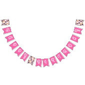 子ネコかわいい子の誕生日パーティー バンティングフラッグ (全)