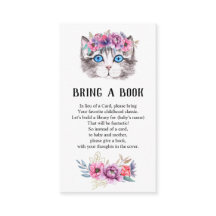 子ネコちゃんネコちゃんシャワーでブックエンクロージャーを持ち込む