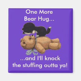 子ネコとテディベア マグネット