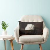 子ネコのアメリカ人のMoJoの枕 ランバークッション (椅子)