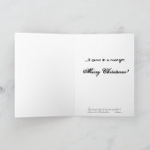 子ネコのギフトのクリスマスカード シーズンカード (内部)