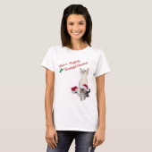 子ネコのクリスマスのNightshirt Tシャツ (正面フル)
