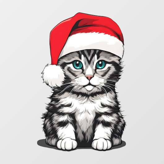 子ネコのクリスマス ウィンドウサイン (シート)