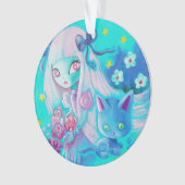 子ネコの夢 オーナメント (正面)