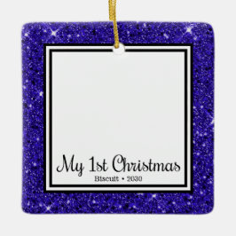 子ネコの第1クリスマス セラミックオーナメント