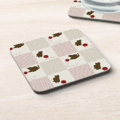 子ネコの背景 コースター (左側)
