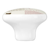 子ネコの背景 セラミックノブ (側面)