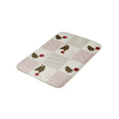 子ネコの背景 バスマット (アングル)