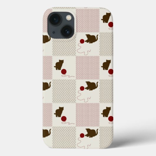 子ネコの背景 Case-Mate iPhoneケース (裏面)