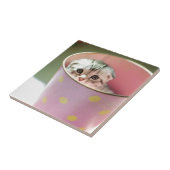 子ネコの隠れること タイル (側面)