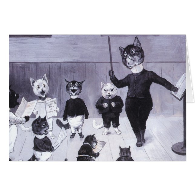 子ネコは歌うために学びます (正面横)