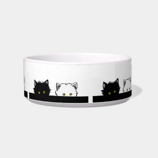 子ネコをかいま見ること ボウル